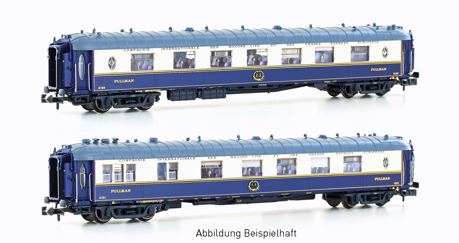 LS Models 79178 2er Set Pullman-Wagen CIWL, Ep.IV Spur N
