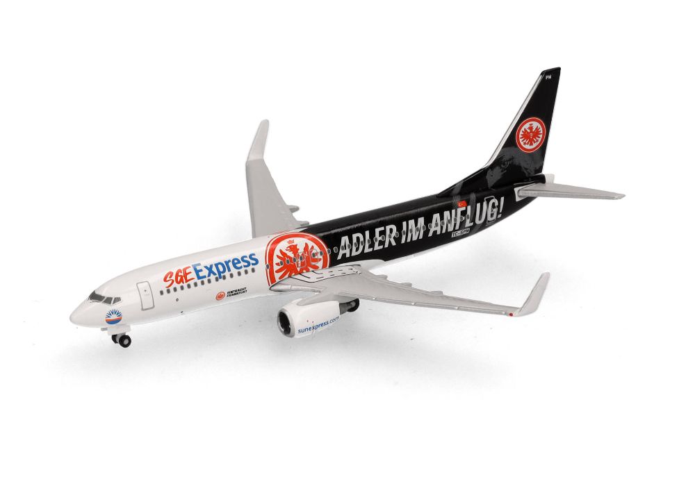 Herpa 538107 SunExpress Boeing 737-800 "Adler im Anflug" 1:500