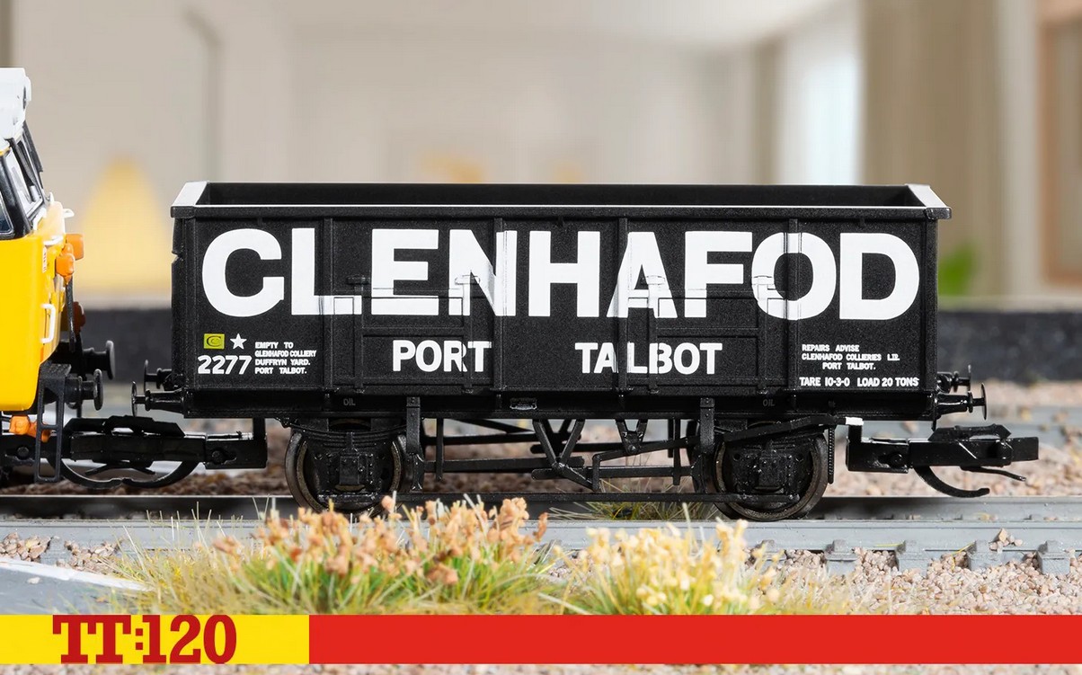 Hornby TT6017 21T Mineral Wagon B316500 Era 6 1:120 Spur TT Neu