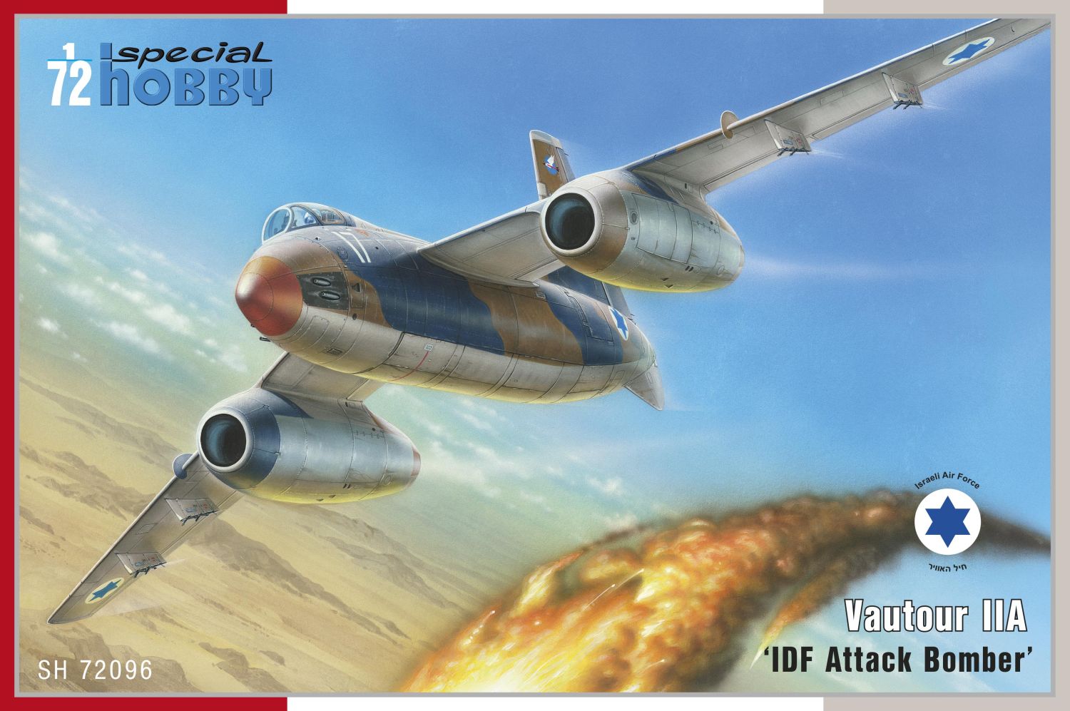 Special Hobby 72096 Vautour IIA ‘IDF Attack Bomber’ 1:72 Bausatz Neu OVP