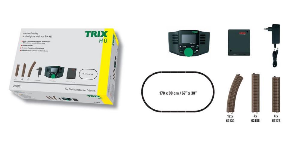 Trix 21000 Digitaler Einstieg 1:87 Spur H0 DC NEU OVP