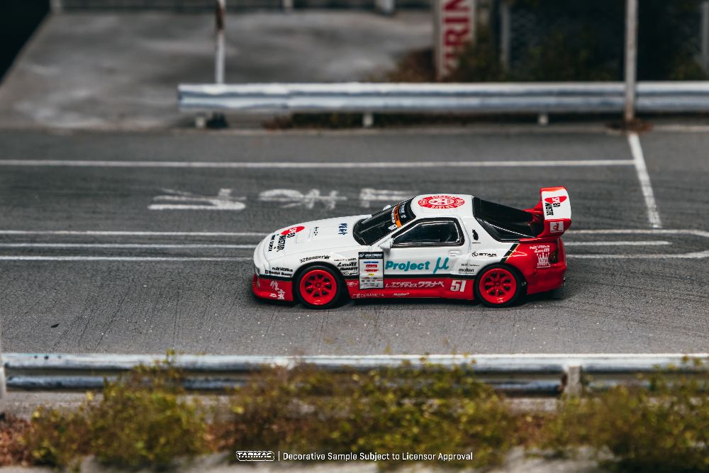 Tarmac Works T64-066-WA 1:64 MAZDA RX-7 (FC3S) PANDEM MASASHI WATANABE 2026