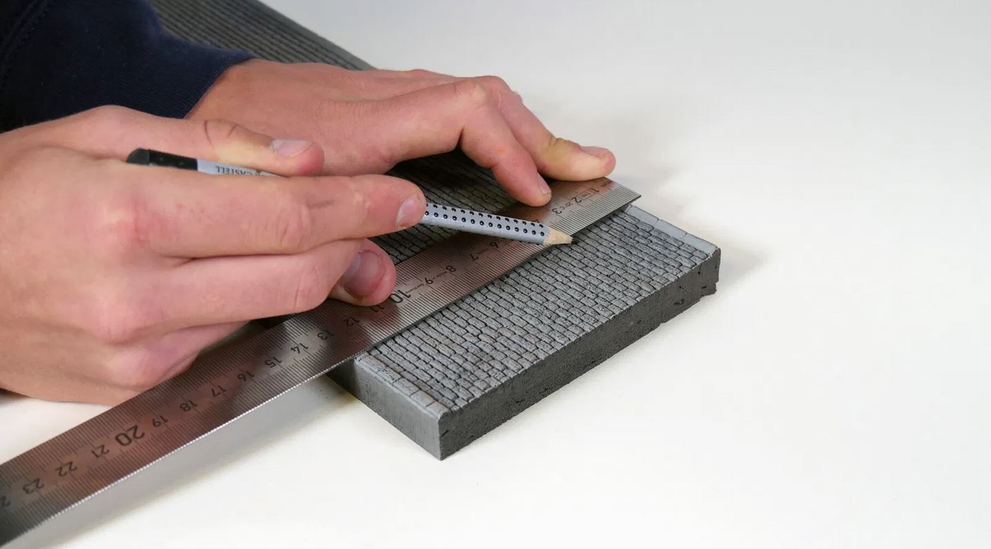 Noch 58065 Mauer extra lang 66 x 12,5 cm 1:87 Spur H0 Neu OVP