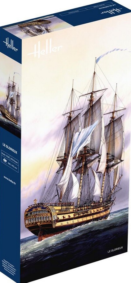 Heller 80889 Le Glorieux 1:150 Modellbausatz Neu OVP
