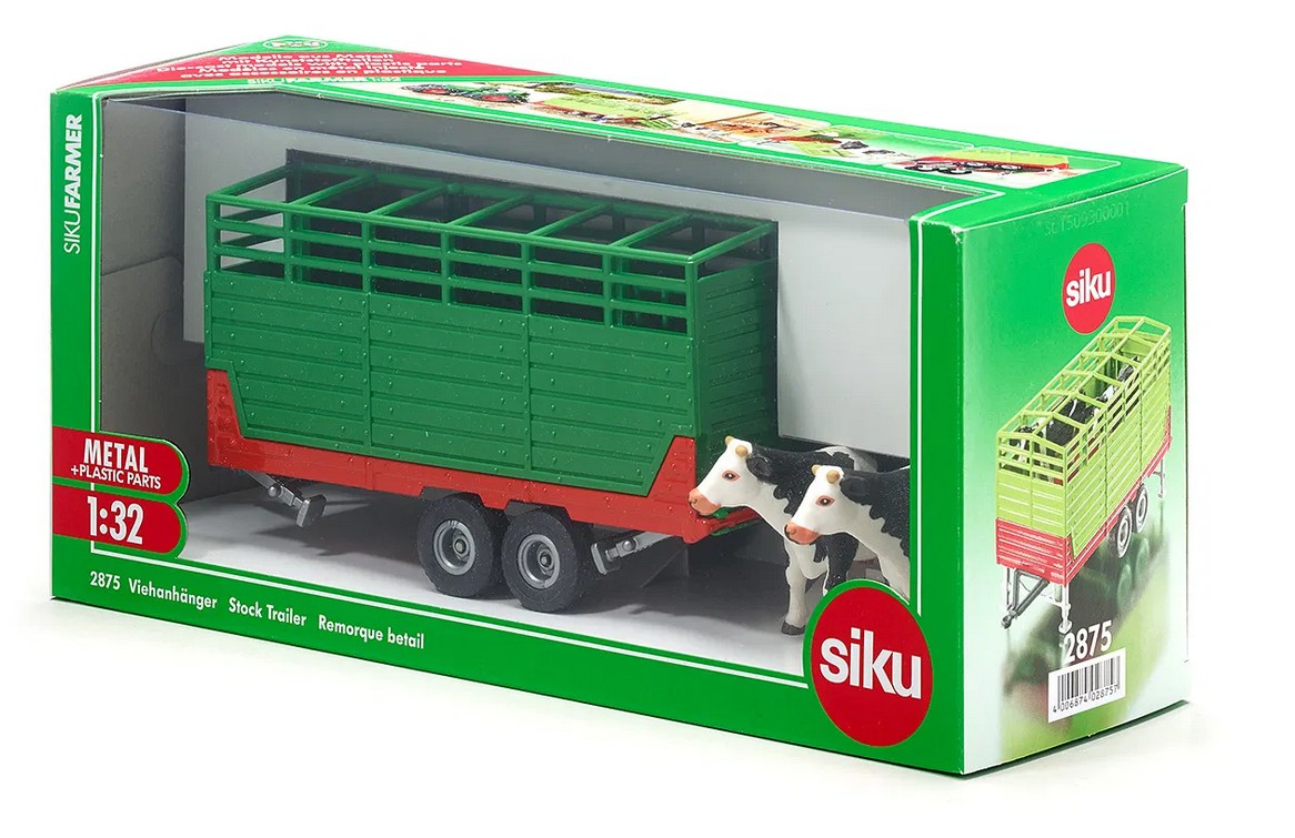 Siku 2875 Viehanhänger 1:32 Spur 1 Standmodell NEU OVP