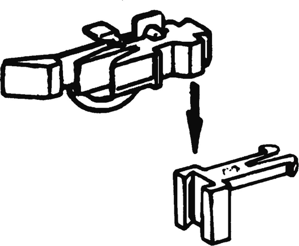 Roco 40287 Kurzkupplungsköpfe, höhenverstellbar 2 Stück Spur H0