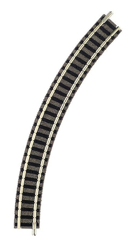 Fleischmann 9120 Gebogenes Gleis R1 45° Radius 192 mm 1:160 Spur N