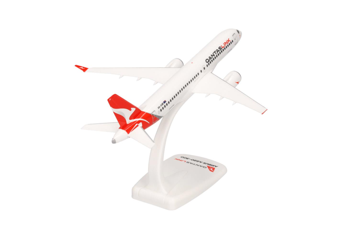 Herpa 614337 QantasLink Airbus A220-300 1:200 Snap-Fit Neu OVP