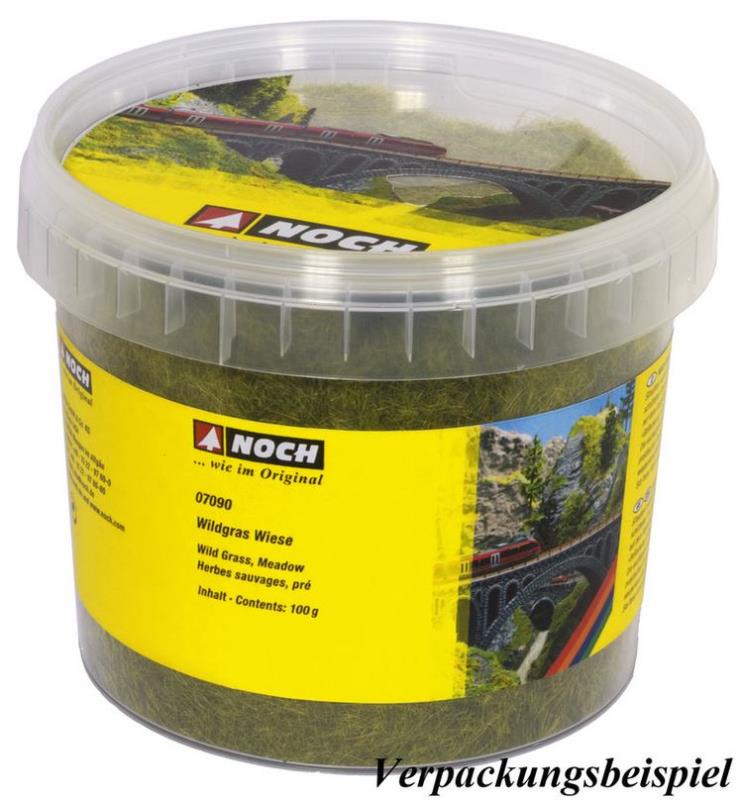 Noch 07092 Wildgras - hellgrün, 6 mm, 100 g - Neu - OVP