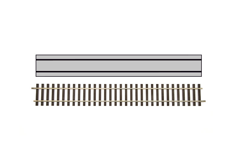 Lenz 45010 Gleis gerade G1 Länge 444,12 mm 1:45 Spur 0 Neu