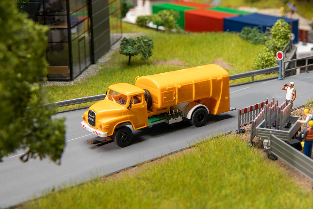 Faller 161440 Car System MAN 635 Kurzhauber Müllw. BREKINA 1:87 H0