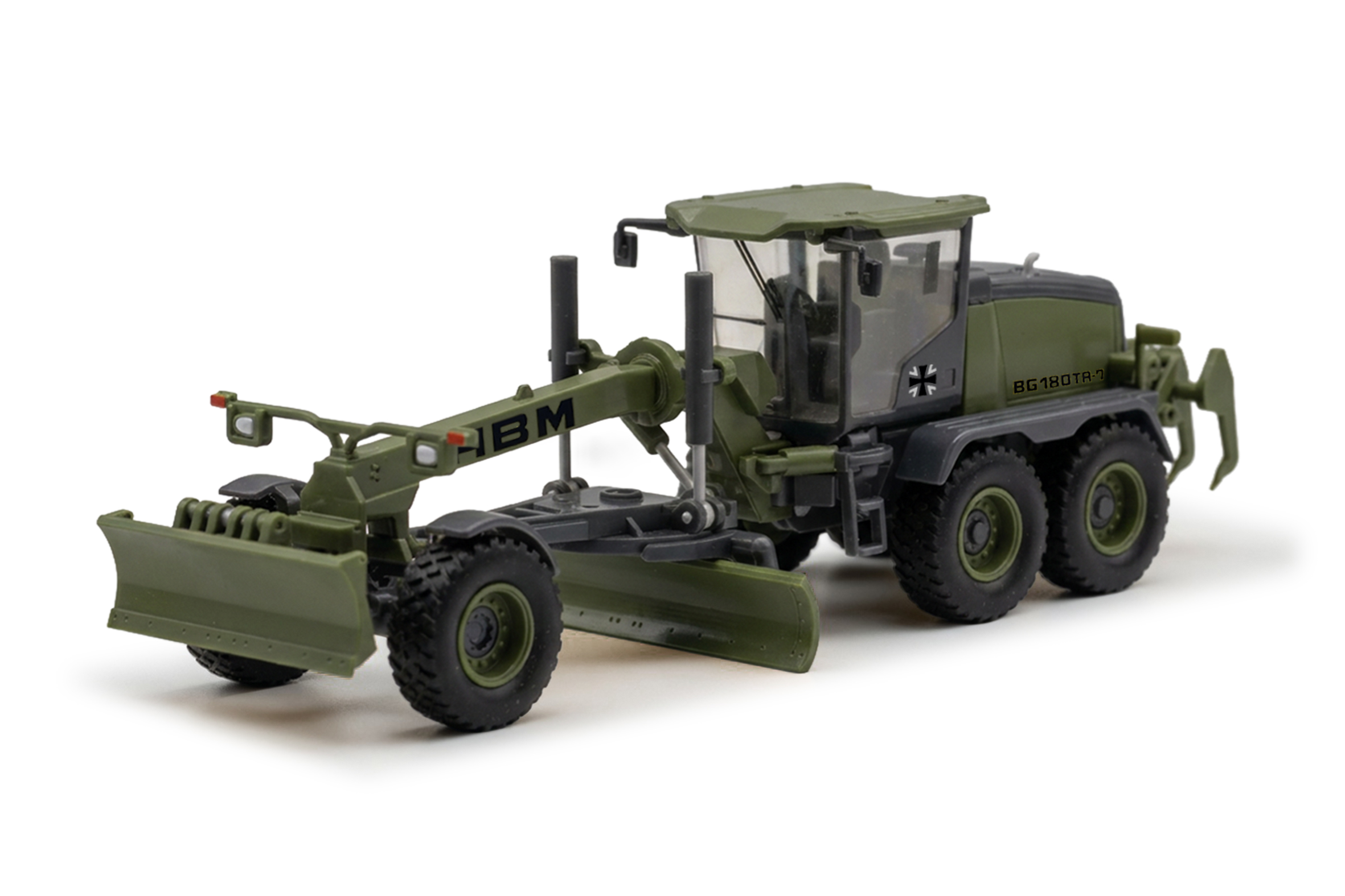 Herpa 747400 HBM-Nobas Grader olivgrün