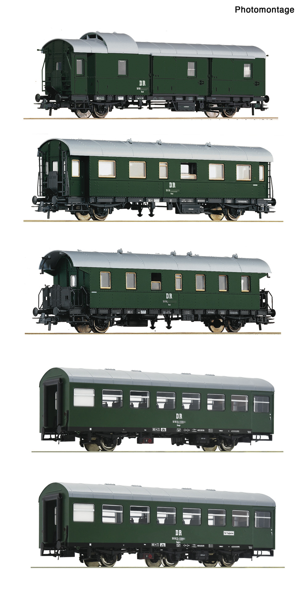 Roco 6200243 5-tlg. Set: Personenzug
