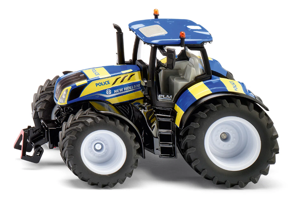 Siku 3297 New Holland Polizei-Traktor 1:32 Spur 1 Standmodell