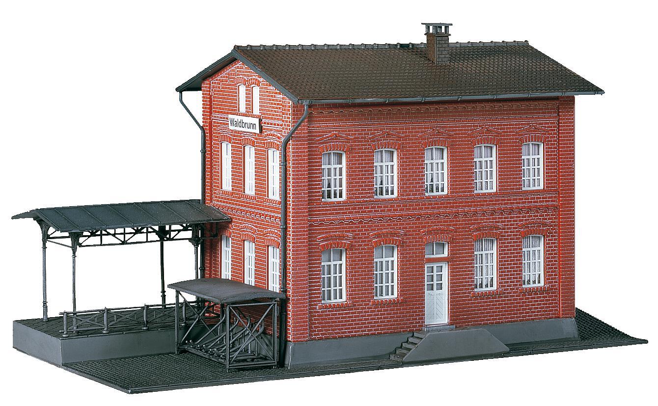 Faller 110099 Bahnhof Waldbrunn 1:87 Spur H0 Bausatz Neu OVP