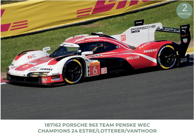 Norev 187162 Porsche 963 Team Penske WEC Champions 24 1:18