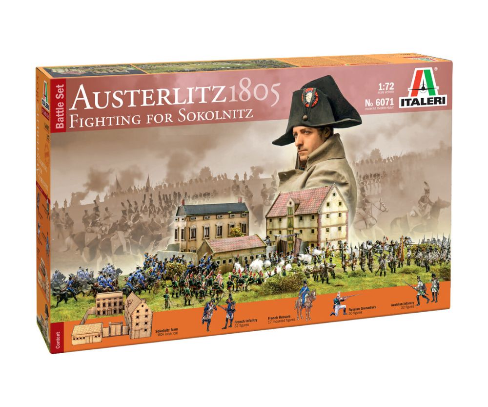 Italeri 6071 Austerlitz 1805 - BATTLE SET 1:72 Bausatz NEU OVP