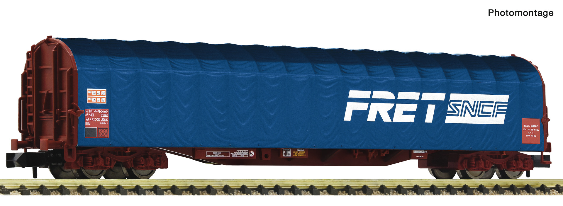 Fleischmann 6660144 Schiebeplanenwagen