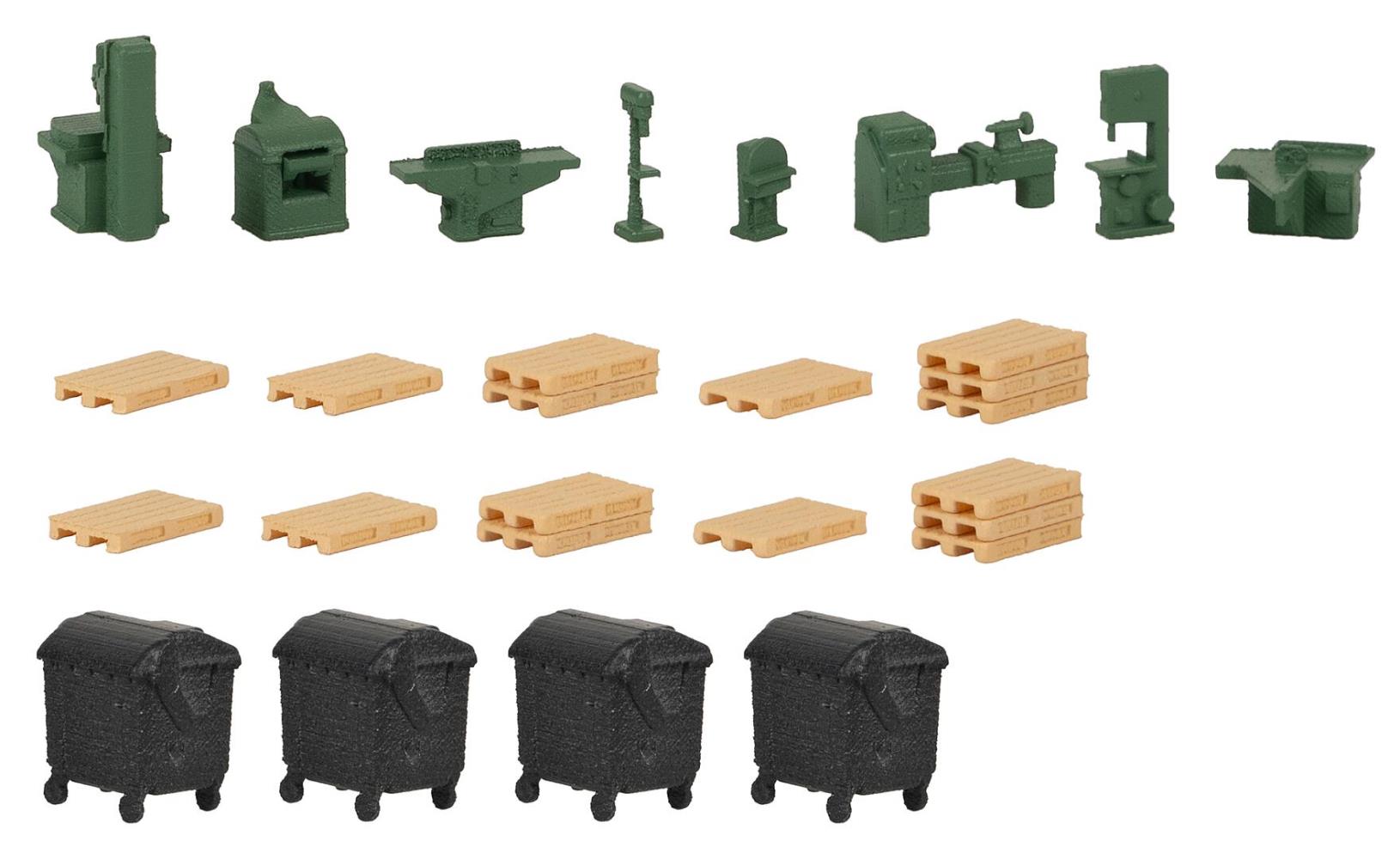 Faller 272566 Werkstatteinrichtung 1:160 Spur N Bausatz Neu OVP