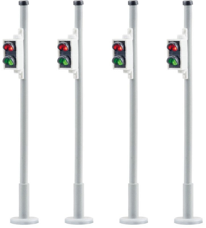 Viessmann 5096 H0 Fußgängerampel, 4 Stück