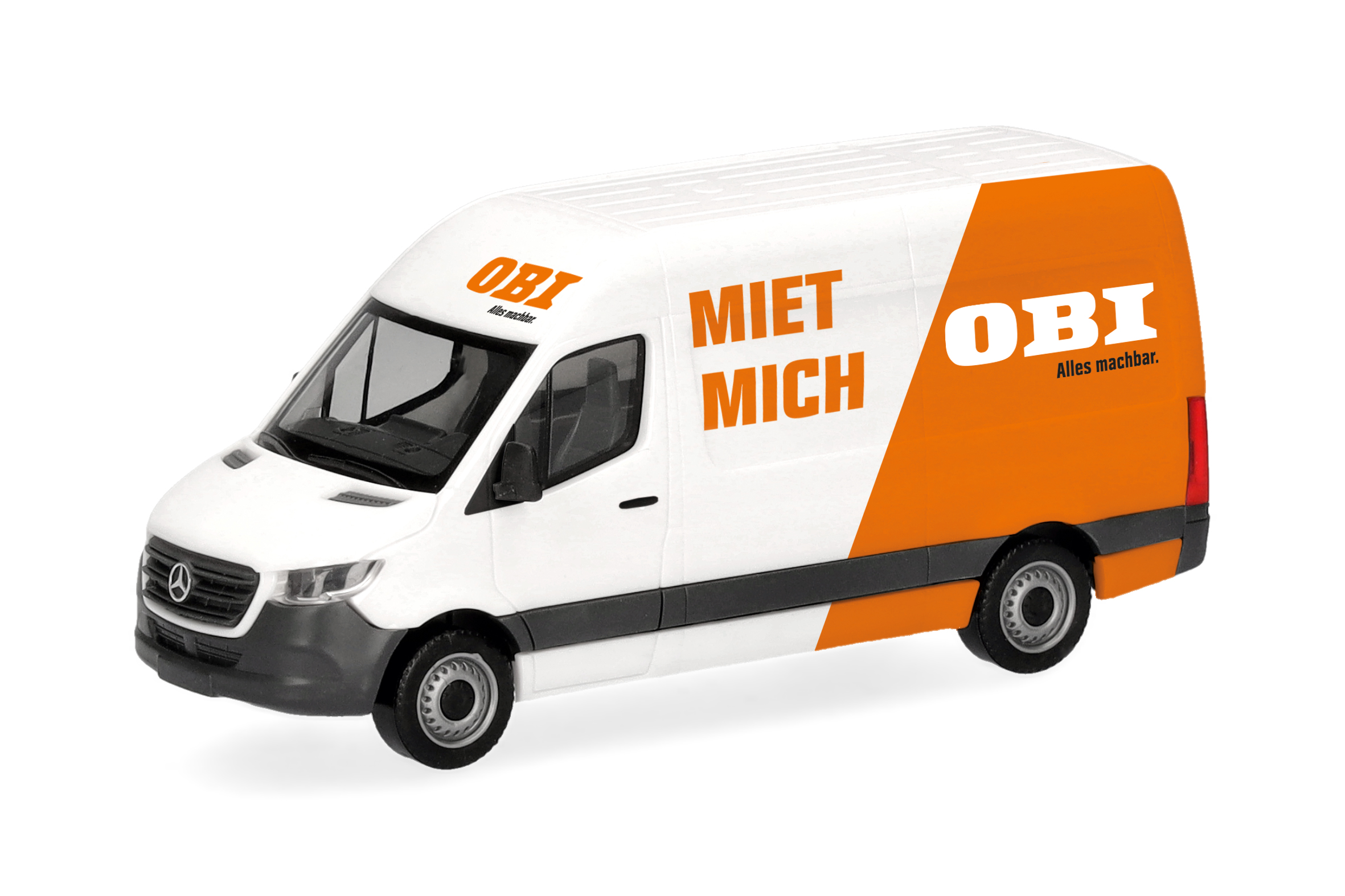 Herpa 099714 MB Sprinter 18 Kasten HD OBI