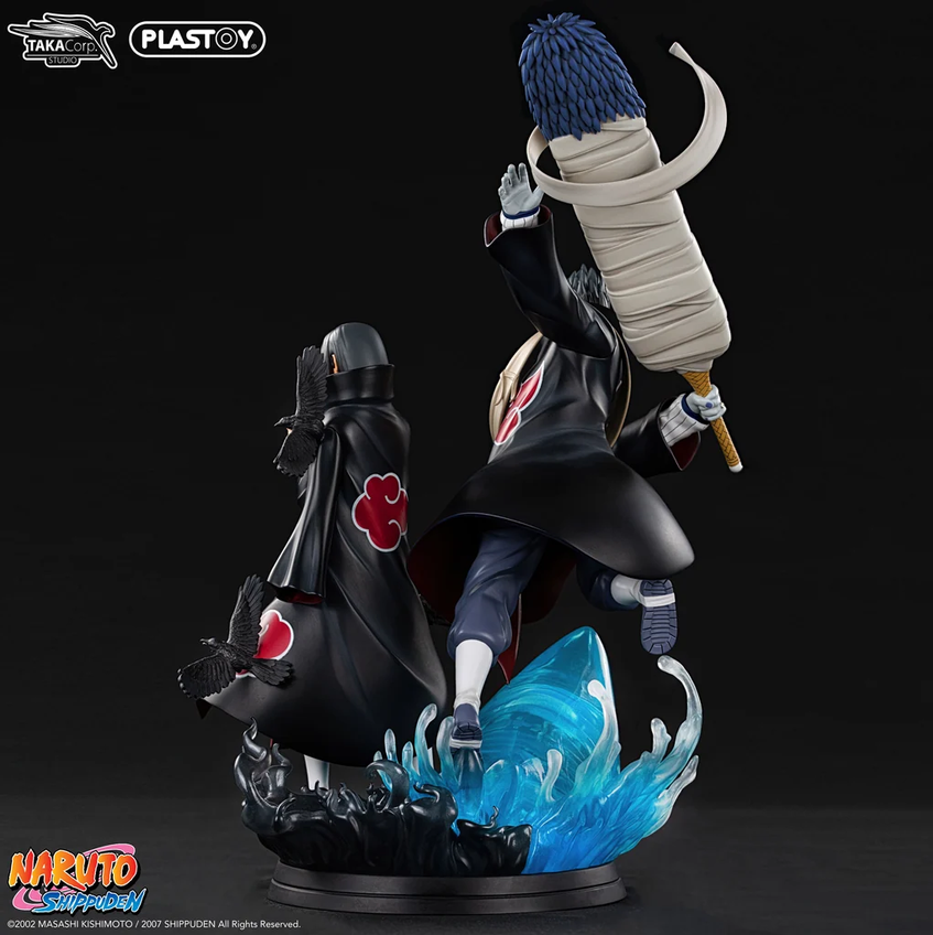 Plastoy 042001 Naruto Shippuden Itachi & Kisame 35 cm NEU OVP Figur