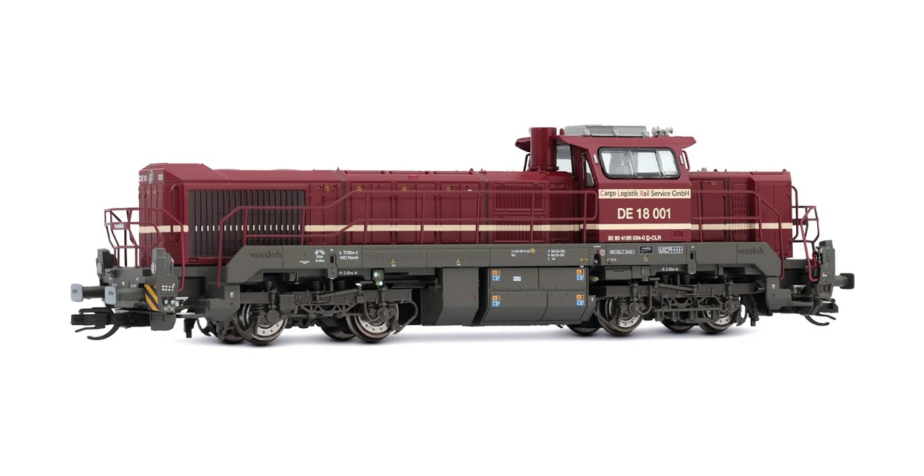Arnold HN9057S Cargo Logistik Rail Service Diesellok DE 18 001 Spur TT
