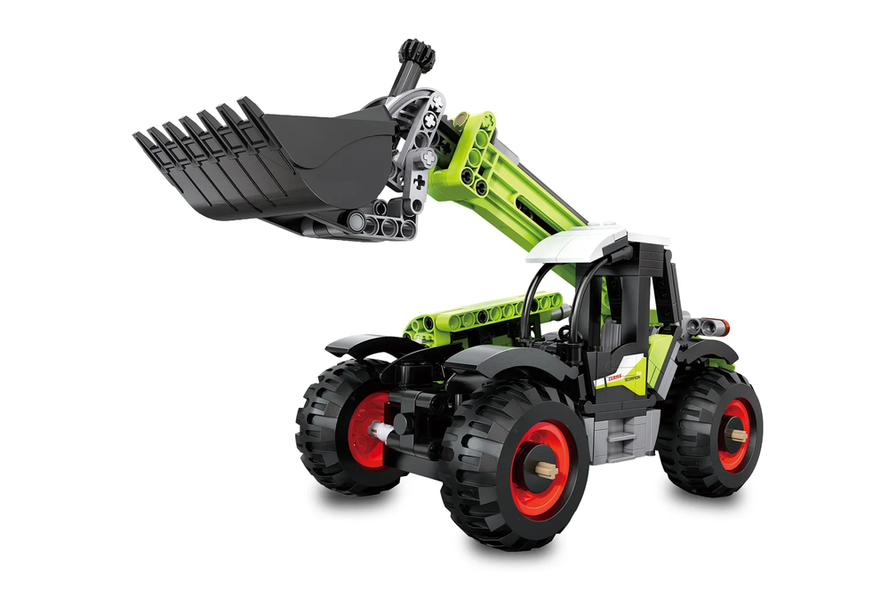 CaDA C65016W Teleskoplader Claas Scorpion 756 1:24 Bausatz NEU OVP