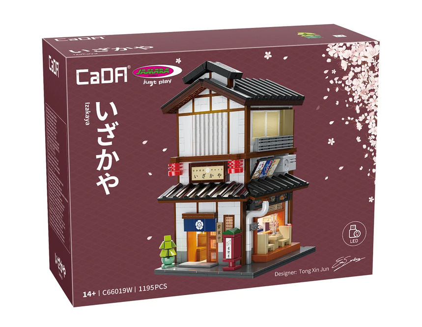 CaDA C66019W Japanische Tapasbar 1:30 Bausatz NEU OVP Bricks