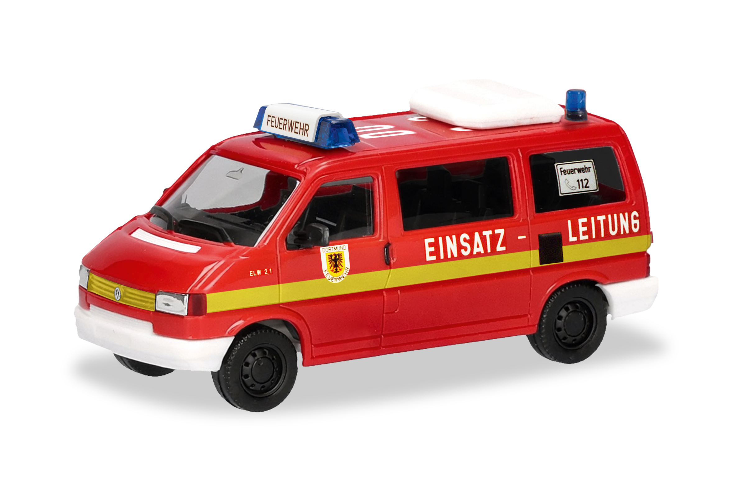 Herpa 099974 VW T4 Bus Feuerwehr Dortmund