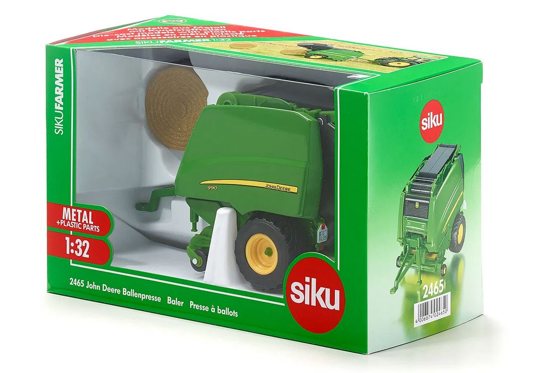 Siku 2465 John Deere 990 Ballenpresse 1:32 Spur 1 Neu OVP