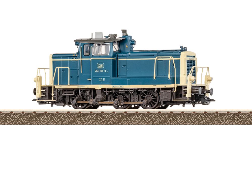 Trix 25601 Diesel-Rangierlok Baureihe 260 (DB) 1:87 Spur H0 DC