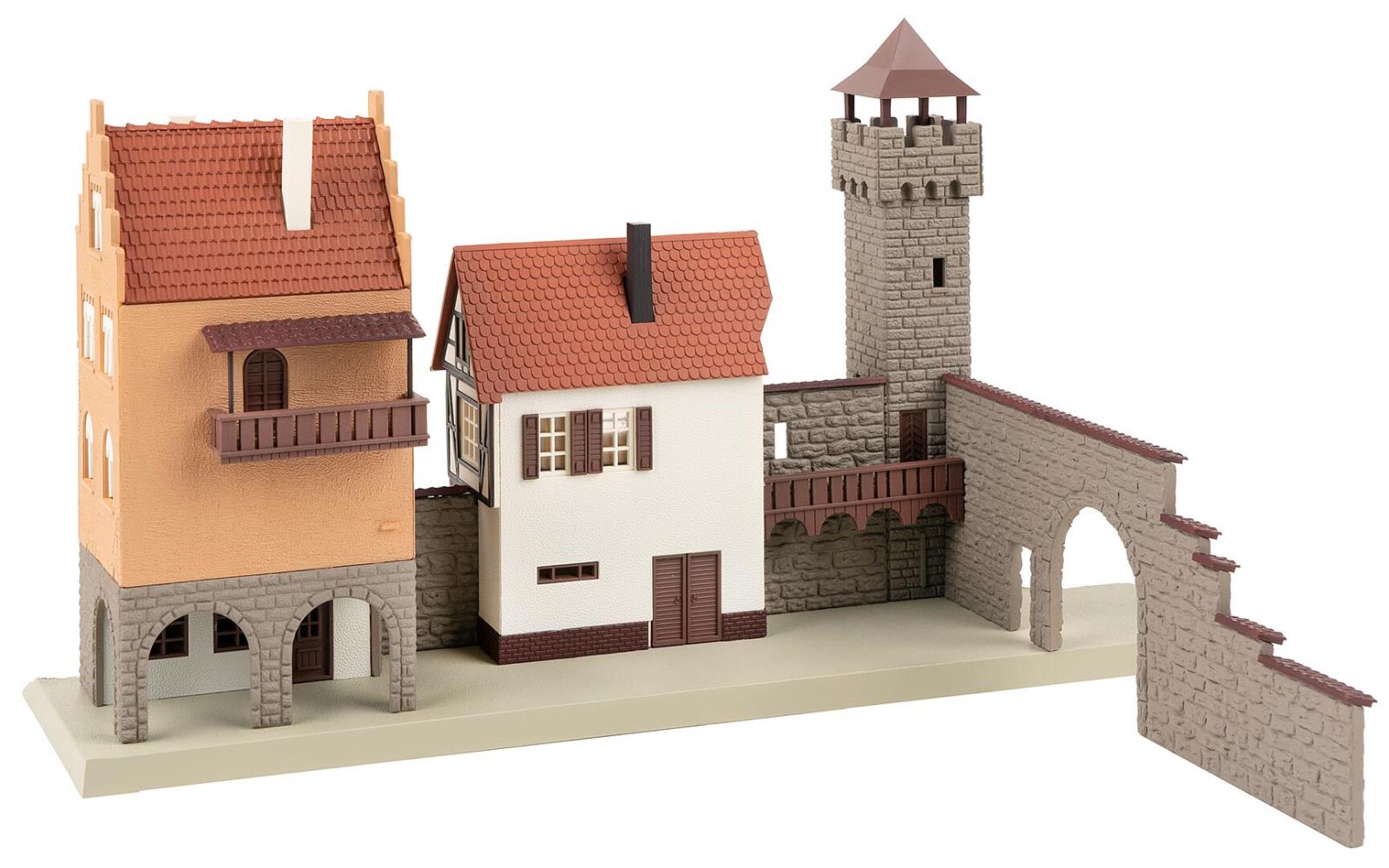Faller 109923 B-923 Stadtmauer 1:87 Spur H0 Bausatz Neu OVP