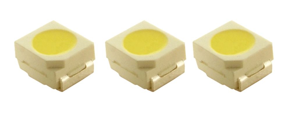 Viessmann 3556 LED weiß, L 2,9 x B 3,5 mm, 3 Stück -  H0 1:87