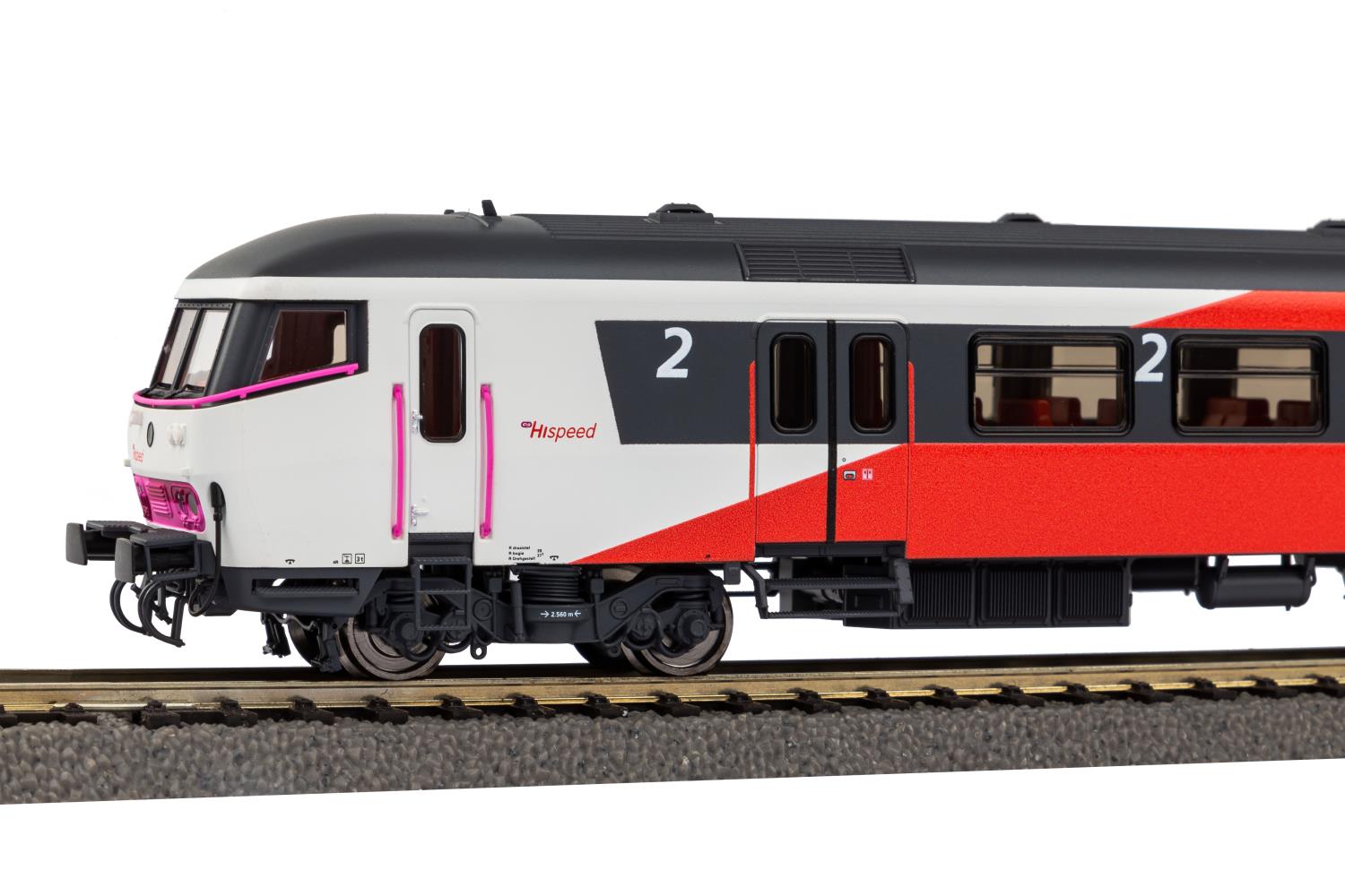 Piko 97651 Steuerwagen Personenwagen ICR 2. Klasse Spur H0