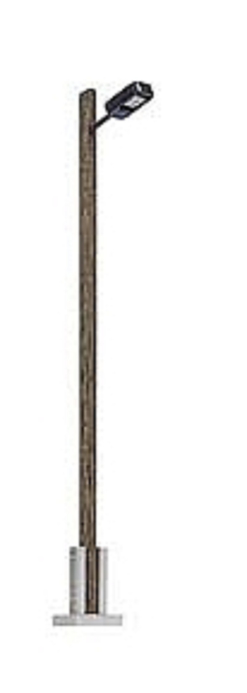 Busch 4159 Lampe mit Holzmast