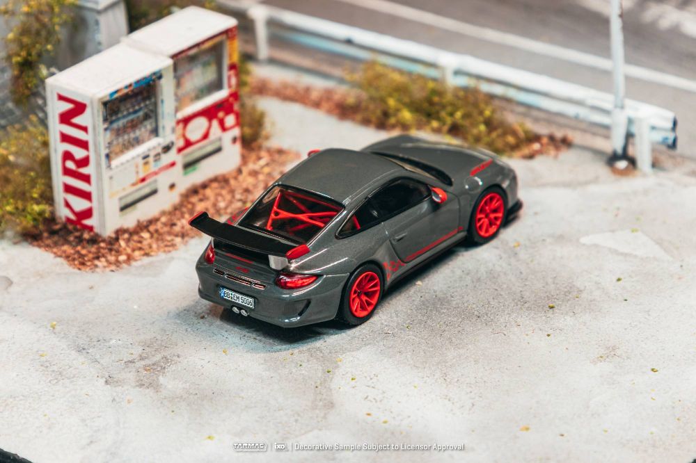 Tarmac Works T64G-091-GY 1:64 PORSCHE 991 (997) GT3 RS GREY 2008