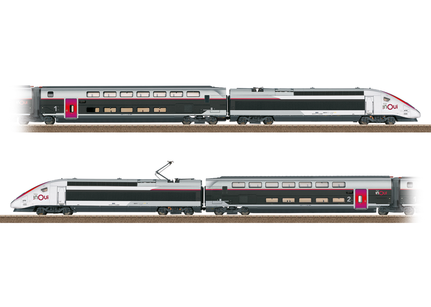 Trix 22482 TGV inQui EuroDuplex SNCF