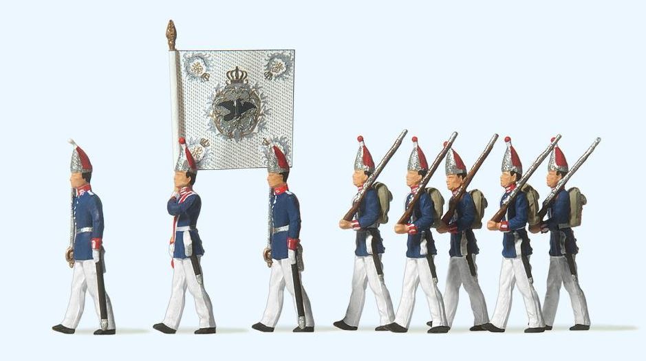 Preiser 12188 1. Garderegiment zu Fuß. Potsdam 1894 1:87 Spur H0