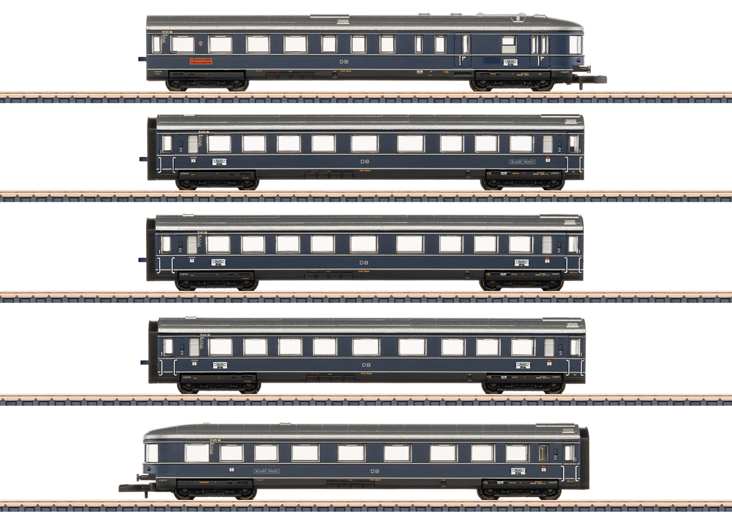 Märklin MHI 87615 Wagenset Blauer Enzian DB