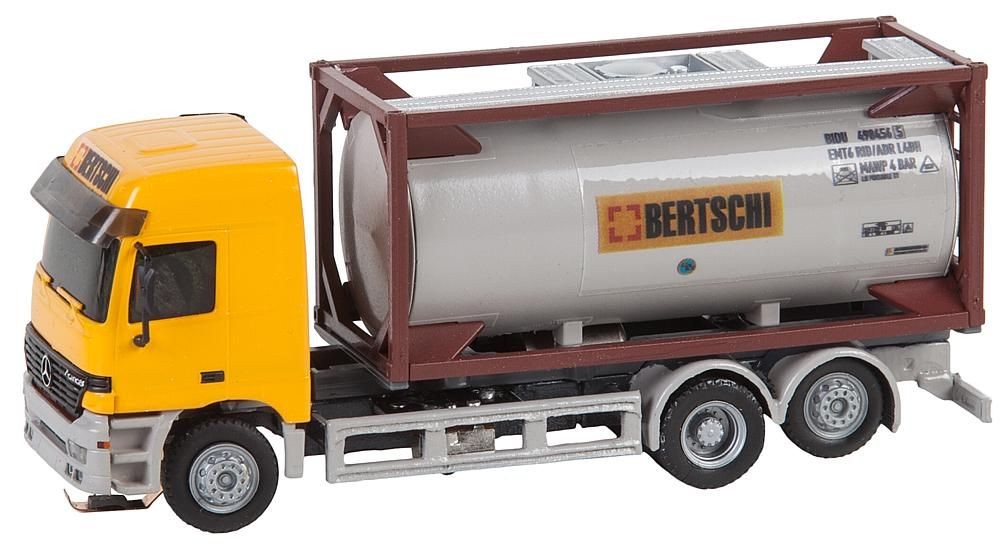 Faller 161483 Car System LKW MB Actros LH'96 Chemietr. Bertschi H0 (HERPA)