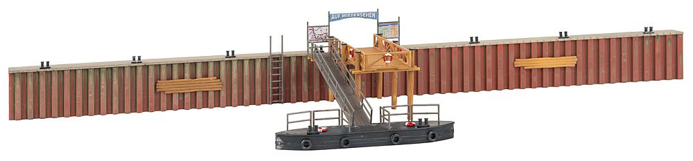 Faller 130511 Schiffsanlegestelle 1:87 Spur H0 Bausatz Neu OVP