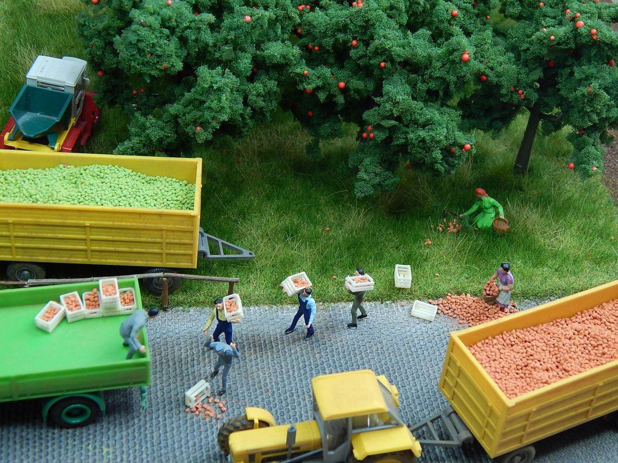 Juweela 28119 Äpfel grün - 1:87 - 25g - Neu - OVP