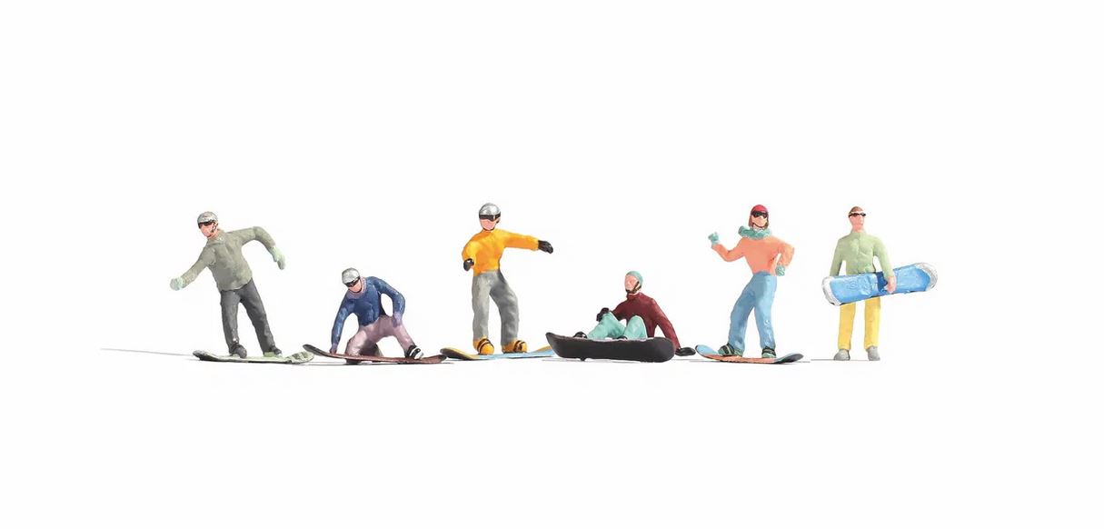 Noch 15826 Snowboarder 1:87 Spur H0 Neu OVP Figuren