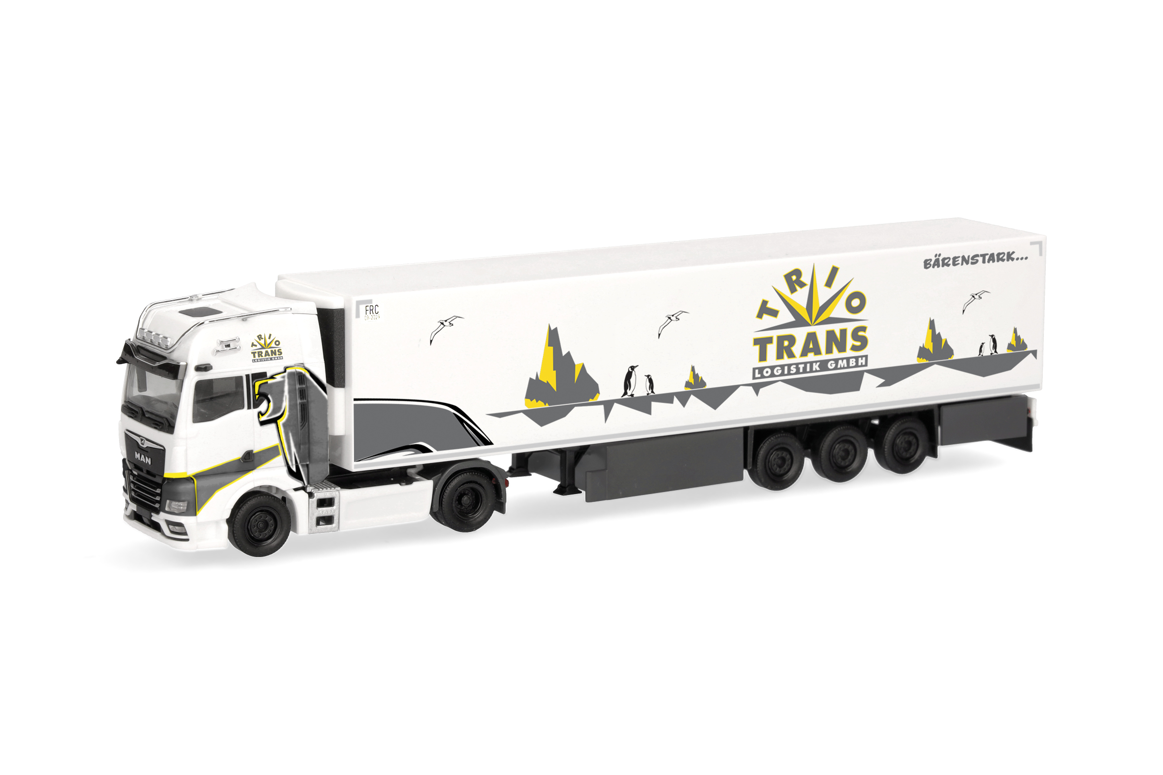 Herpa 321358 MAN TGX GX KüKoSz Trio Trans | LF10-321358