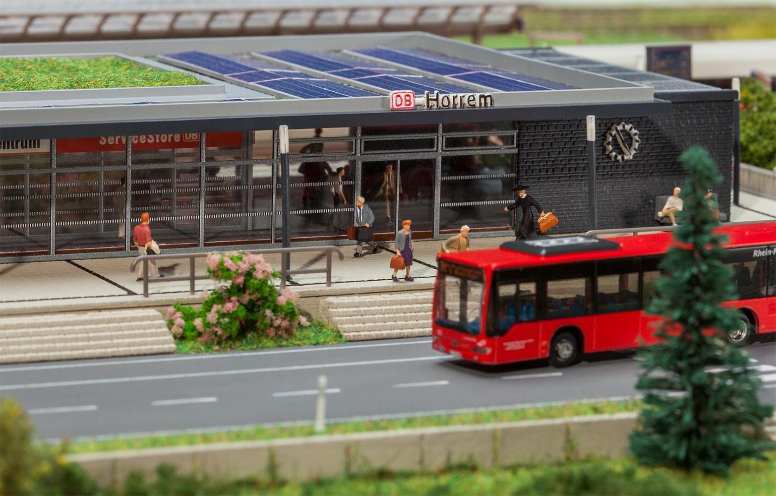 Faller 231724 Bahnhof Horrem 1:160 Spur N Bausatz Neu OVP