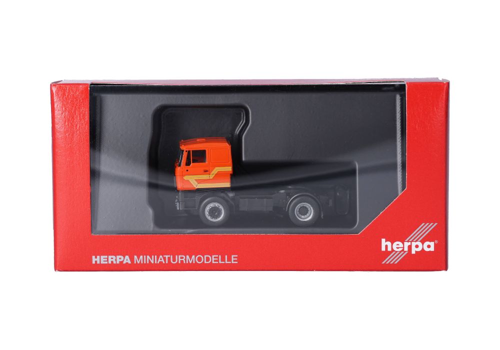 Herpa 321198 DAF 2800 Zugmaschine 2achs orange 1:87 Spur H0 NEU