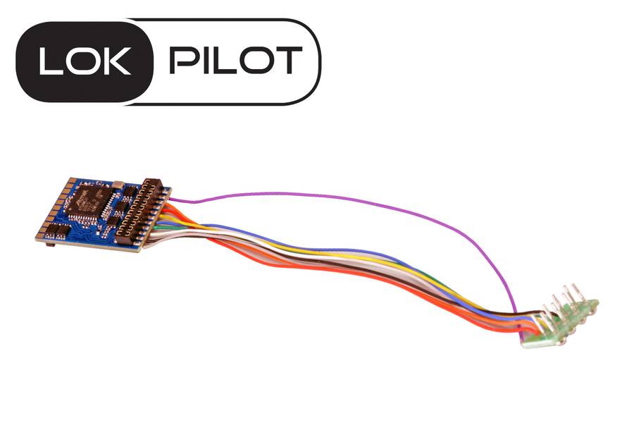 ESU 59610 LokPilot 5 DCC/MM/SX/M4 8-pin NEM652 Spur H0/0 Neu