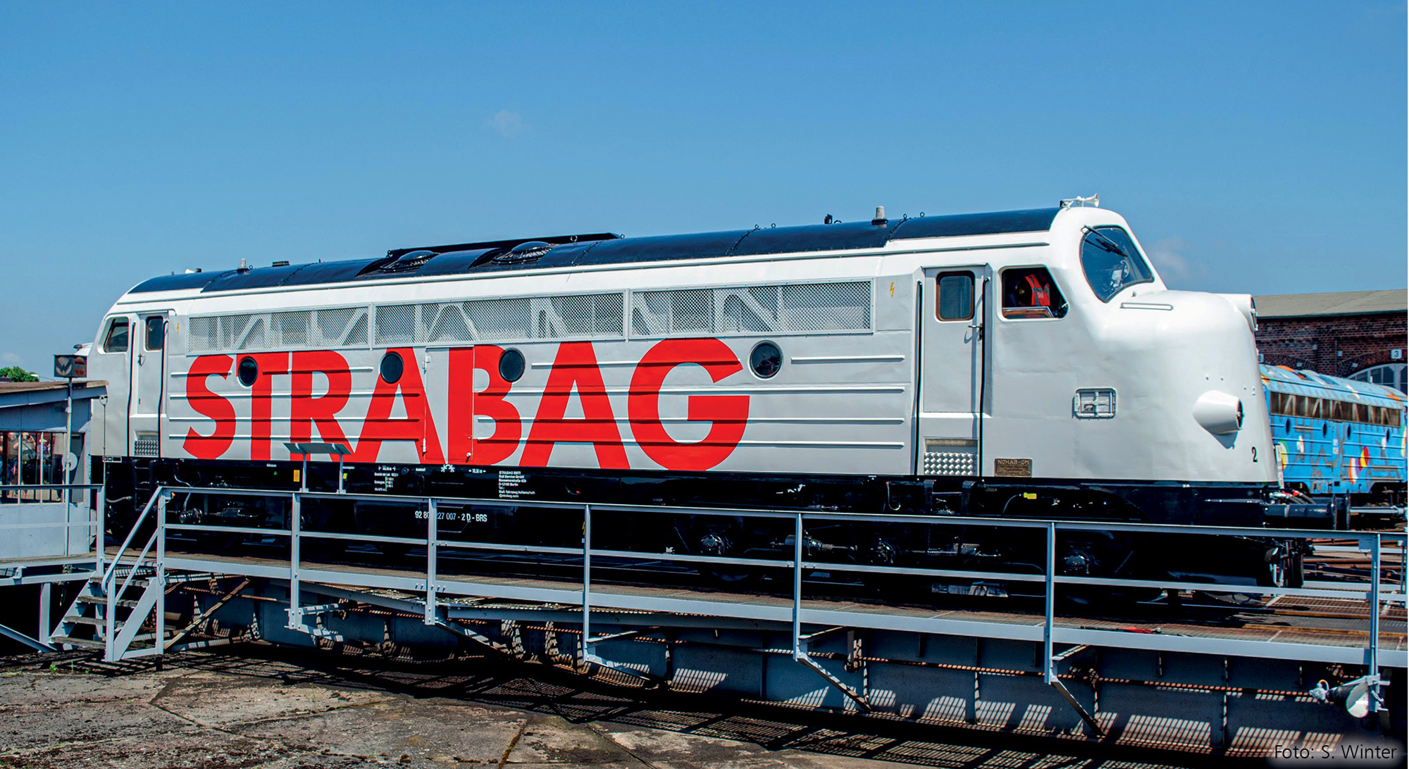 Tillig 04547 Diesellokomotive MY 1147 der STRABAG Rail GmbH
