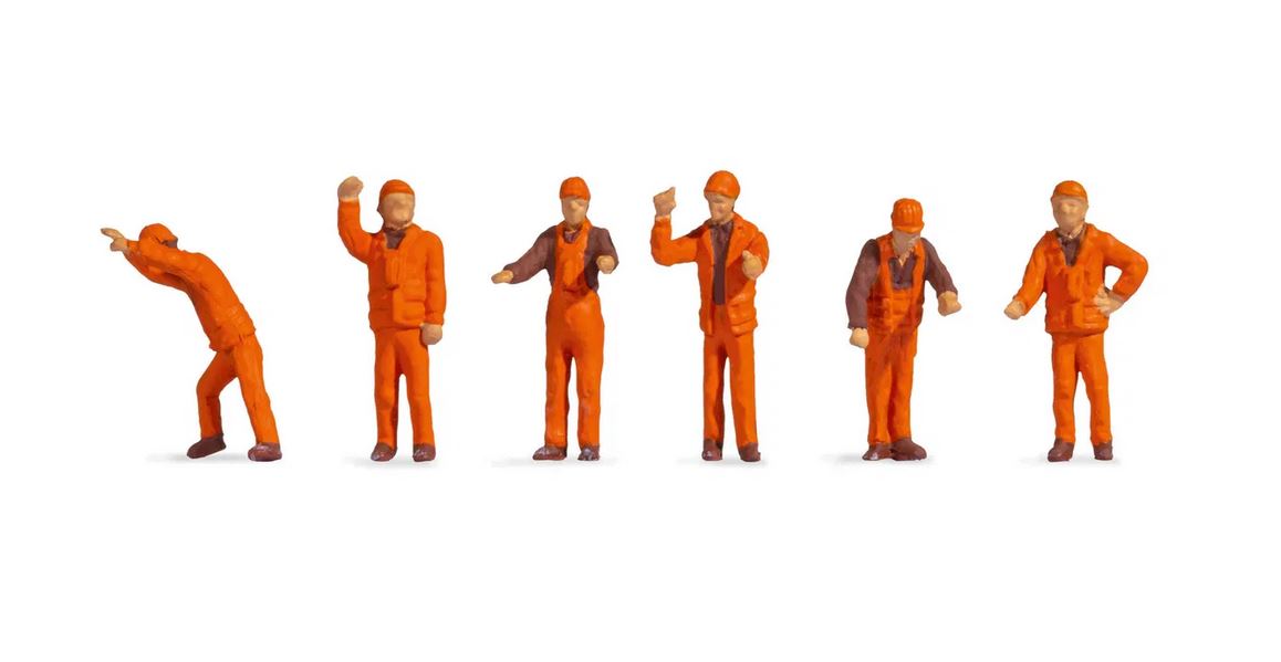 Noch 18011 Rangierpersonal 1:87 Spur H0 Neu OVP Hobby-Figuren